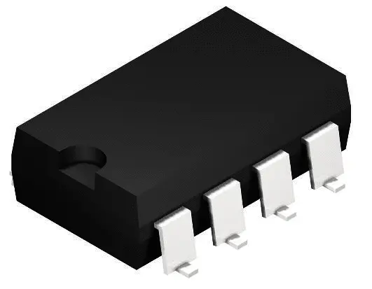 Produktfoto 1 von Broadcom HCPL SMD Optokoppler 1.55V DC-In / Photologik-Out, 8-Pin DIP, Isolation 3,75 kV eff