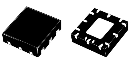 Produktfoto 1 von Texas Instruments Logikebenen-Umsetzer Übertrager Spannungsüberwachung 4 ns Oberfläche 2 /Chip 12-Pin UQFN