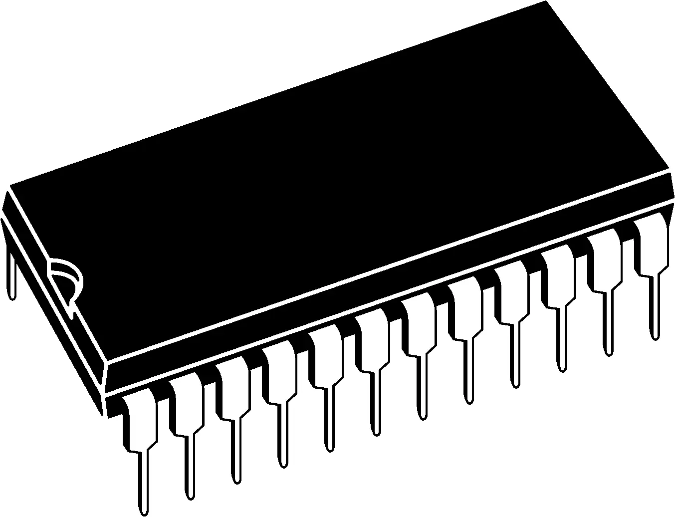 Produktfoto 1 von Analog Devices Leitungstransceiver Transceiver CMOS-Logikfamilie CMOS 24-Pin PDIP