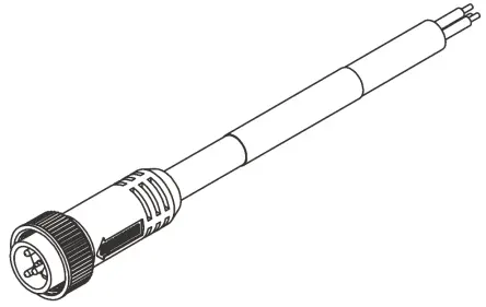 Produktfoto 1 von Molex Mini-Change, 3-polig Sensor-Betätigungselementkabel, 7/8 Zoll Rund, Gerade Stecker 3 / Nicht abgeschlossen, Länge