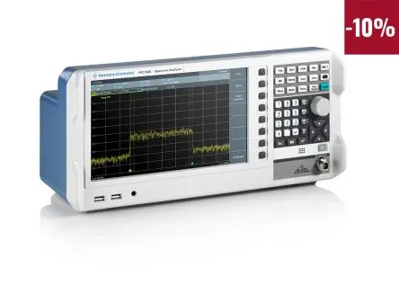 Rohde & Schwarz FPC1000 FPC1000 Tischausführung Spektrumanalysator, 3 MHz, 5 kHz / 1 GHz, USB, LAN
