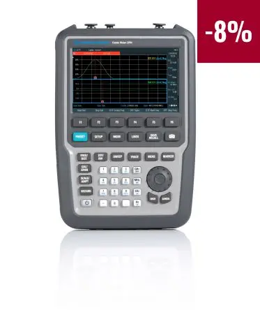 Produktfoto 1 von Rohde & Schwarz ZPH-FOX4 ZPH Tragbar Spektrumanalysator, 3 MHz, 5 kHz / 3 GHz, LAN, USB