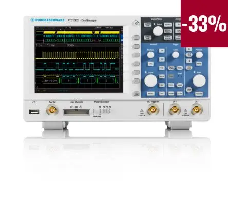 Produktfoto 1 von Rohde & Schwarz RTC1000 Werkbank Oszilloskop-Paket 300 MHz 2-Kanal