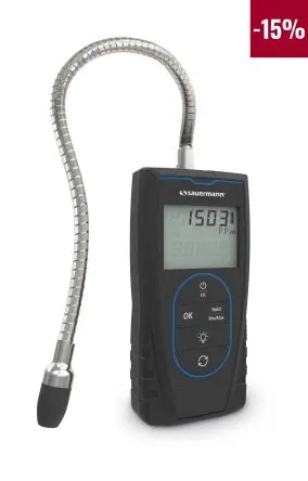 Produktfoto 1 von SAUERMANN. Si-CD3 Gasdetektor LCD 20 %, Umwelt, No, Tragbar