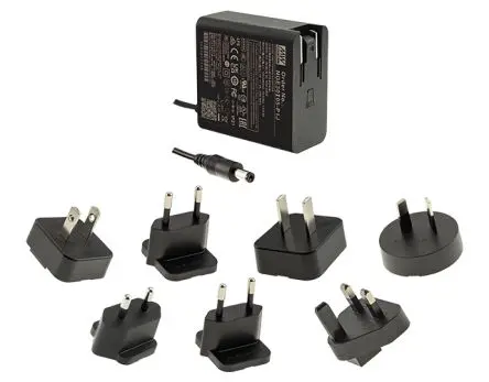 Produktfoto 1 von MEAN WELL 30 W NGE30 AC/DC-Adapter Austauschbar, EU, US, UK, Australien, KR 2 A Austauschbarer grüner Adapter, 15V