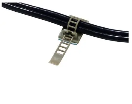 Produktfoto 1 von Thomas & Betts ULNY Kabelclip und Klemme Schraubbefestigung Polyamid Grau 21mm x 79.4 mm x 30 mm