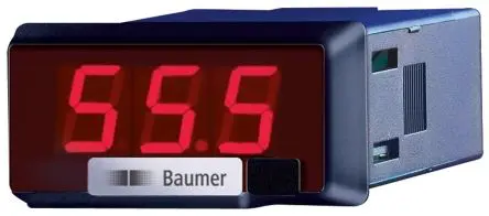 Produktfoto 1 von Baumer PA213 Digitales Spannungsmessgerät DC LED-Anzeige 3-stellig bis 32 V / ±0.1 % rdg + 3 Digits, 44 mm, 22 mm, 68 mm