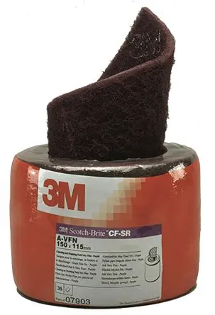 Produktfoto 1 von 3M Schleifpad, AVFN Grad, 155 mm 150mm