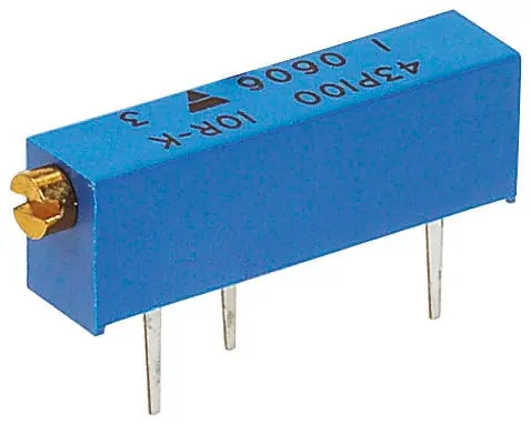 Produktfoto 1 von Vishay 43P 20-Gang Trimmpotenziometer, 2MΩ ±10% 1/2W