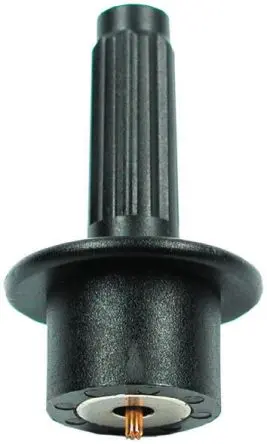 Produktfoto 1 von Staubli Prüfsteckverbinder-Adapter Grün, Gelb, Schwarz, Blau, Rot Stecker Messing Gold 1kV
