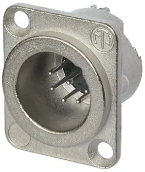 Produktfoto 1 von Neutrik Gerade 7-polig Panel Stecker Silber auf Nickel XLR-Steckverbinder, 50 V