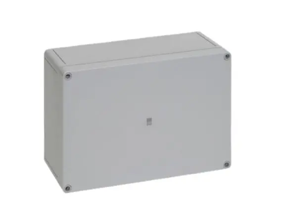Produktfoto 1 von Rittal PK Polycarbonat Wandanschlusskasten RAL 7035 IP66, HxBxT 254 mm, 180 mm x 90 mm