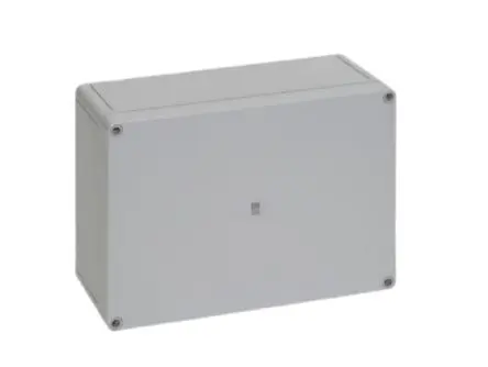 Produktfoto 1 von Rittal PK Polycarbonat Wandanschlusskasten RAL 7035 IP66, HxBxT 254 mm, 180 mm x 90 mm