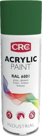 Produktfoto 1 von CRC 400 ml Acrylic Paint Sprühfarbe Grün Glänzend, RAL 6001