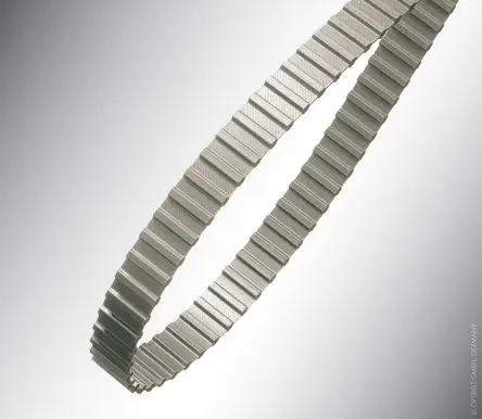 Produktfoto 1 von OPTIBELT Stahl Polyurethan Doppel-Zahnriemen 80 Zähne 400 mm 16 mm, Teilung 5 mm