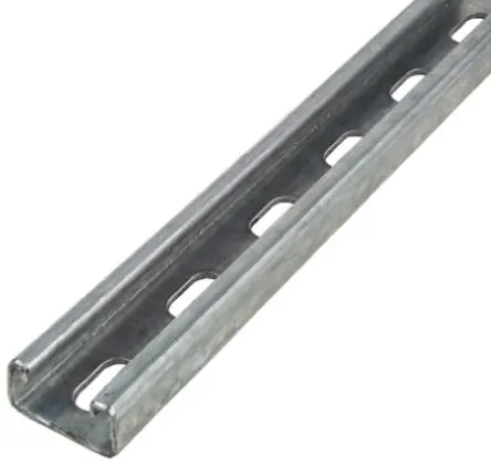 Produktfoto 1 von Unistrut Galvanisierter Stahl Streben-Schlitzkanal 41 x 21 mm, Länge 2 m