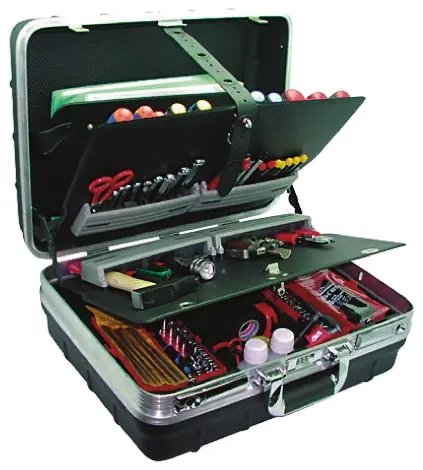 Produktfoto 1 von RS PRO Elektromechanisch Werkzeugsatz, Tasche 48-teilig