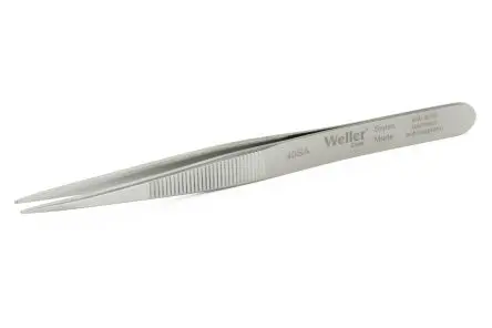 Produktfoto 1 von Weller Erem Edelstahl Pinzette, 4.3Zoll, Spitze Abgerundet Antimagnetisch 1-teilig