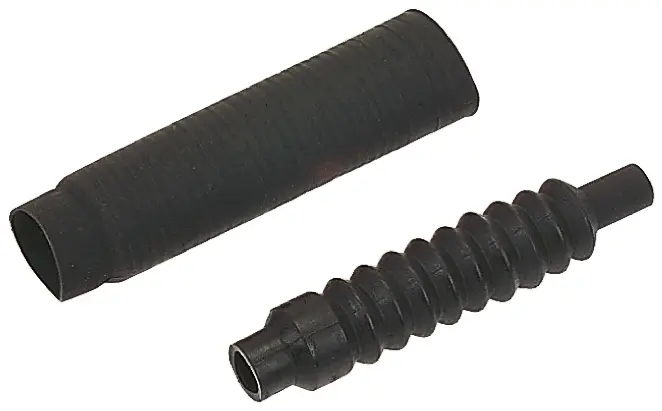 Produktfoto 1 von TE Connectivity 202C6 Wärmeschrumpfschlauch, Gerade, Polymer, Schwarz 22.4 mm, 1-Wege 150 °C