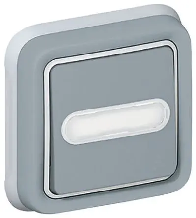Produktfoto 1 von Legrand Plexo Drucktaster Lichtschalter IP55 10A, Polypropylen