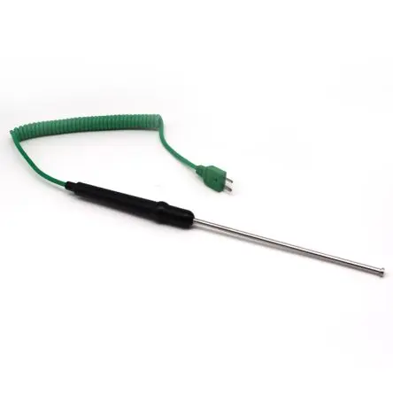 Produktfoto 1 von Prosensor Temperatursensor, K x 150 mm Oberfläche, Ø 6 mm, max.Temp 450 °C