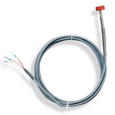 Produktfoto 1 von Prosensor Pt100 Temperatursensor Ø 8 mm 3 x 19 mm Class A, -50 °C → 180 °C, 2 m Leitung