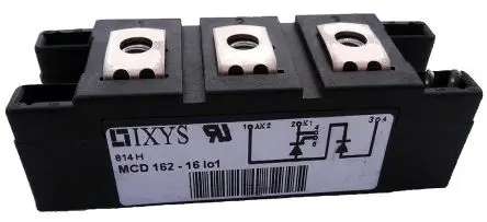 Produktfoto 1 von IXYS Thyristormodul 190 A 1600 V, Gate-Trigger 150 mA 6.4 kA 1.25 V 5-Pin