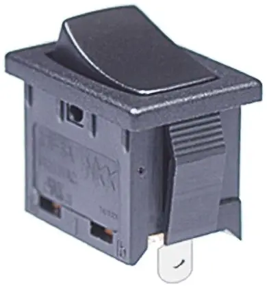 Produktfoto 1 von NKK Switches Panel Wippschalter 1-poliger Umschalter Ein-Neutral-Ein Rastend, 6A, IP66