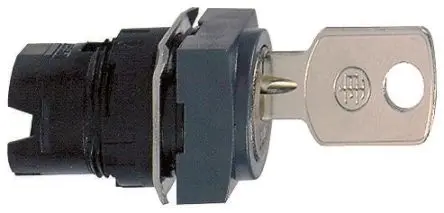 Produktfoto 1 von Schneider Electric Harmony XB6 Schlüsselschalterkopf 16 mm 2 Positionen Ronis Rastend IP65