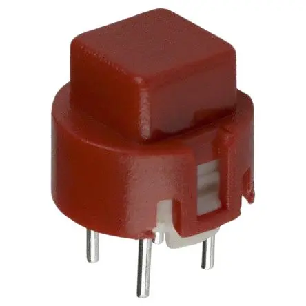 Produktfoto 1 von C & K   SPST 100 mA @ 32 V Rot