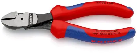 Produktfoto 1 von Knipex Knipex Kraft-Seitenschneider 160 mm, Schneidleistung 3.1mm