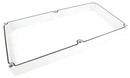 Produktfoto 1 von Fibox Typ Erweiterungsrahmen B. 280mm H. 50 mm L. 560 mm EK-Gehäuse Polycarbonat Grau