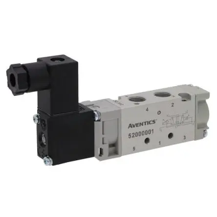 Produktfoto 1 von EMERSON – ASCO 5/2 520 Pneumatisches Magnetventil G, Elektromagnet-betätigt 24V ac