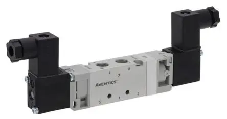 Produktfoto 1 von EMERSON – ASCO 5/2 520 Pneumatisches Magnetventil G, Elektromagnet-betätigt 24V ac