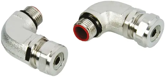Produktfoto 1 von Adaptaflex SPL Messing Kabelrohr Befestigung M16 12 mm Silber Vernickelt-Finish IP40