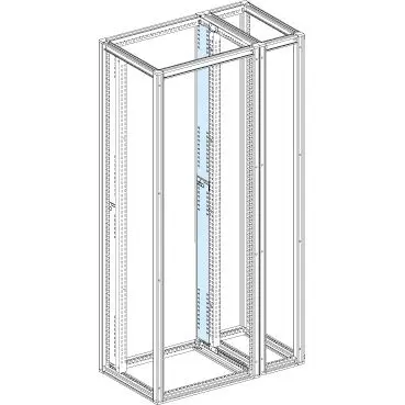 Produktfoto 1 von Schneider Electric Seitliche Barriere, für PrismaSeT 6300-Gehäuse PrismaSeT HD