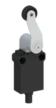 Produktfoto 1 von RS PRO Endschalter, Rollenhebel, 1 Schließer/1 Öffner, IP 67, Thermoplast, 10A