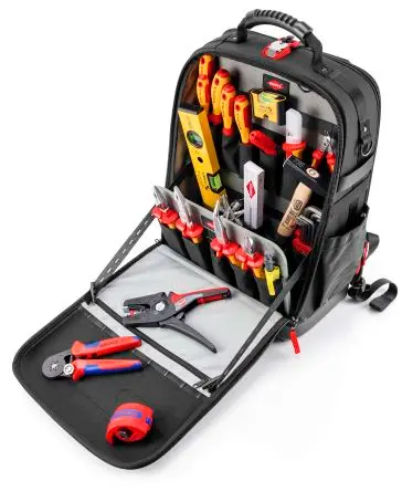 Produktfoto 1 von Knipex Synthetische Faser Werkzeugtasche, 217mm x 530 mm x 549 mm Schultergurt
