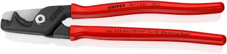 Produktfoto 1 von Knipex StepCut® XL Ohne abgeflachte Kante Schneider Schließer (NO) 225mm