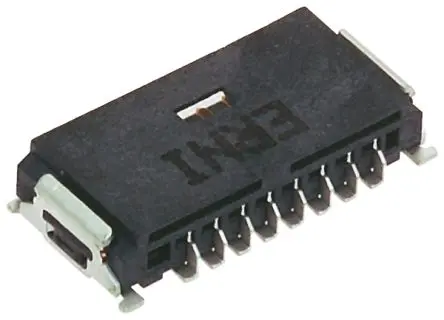 Produktfoto 1 von Fischer MiniBridge Leiterplattenleiste gewinkelt, 3-polig / 1-reihig, Raster 1.27 mm Raster Oberfläche, Kabel-Platine,