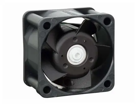 Produktfoto 1 von ebm-papst 400 Axiallüfter, Kugel, 24V dc / 2.3 W 100 mA, 9600 U/min, 19 m³/h IP20 40 mm 40mm 25.4 mm