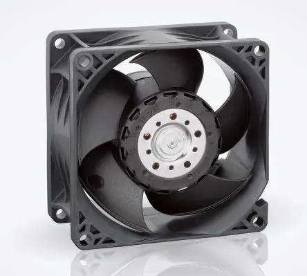 Produktfoto 1 von ebm-papst 8200 J Axiallüfter, Kugel, 24V dc / 10.8 W 417 mA, 8400 U/min, 132.6 m³/h IP20 80 mm 80mm 38 mm