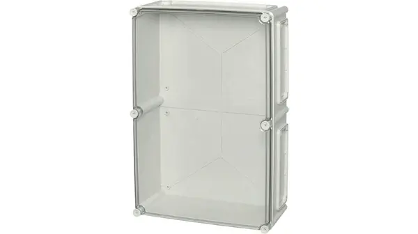 Produktfoto 1 von Fibox EK; Gehäuse; Polycarbonat; Grau Geflanscht; IK08 IP66, IP40 Breite 380 mm Höhe 180 mm Länge 560 mm