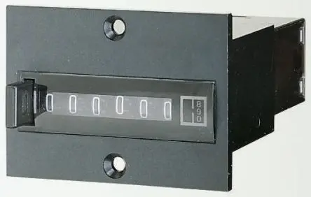 Produktfoto 1 von Hengstler 864 Zähler Addier Zähler Manuell 6-stellig 12V dc, Impuls, max. 25 Hz