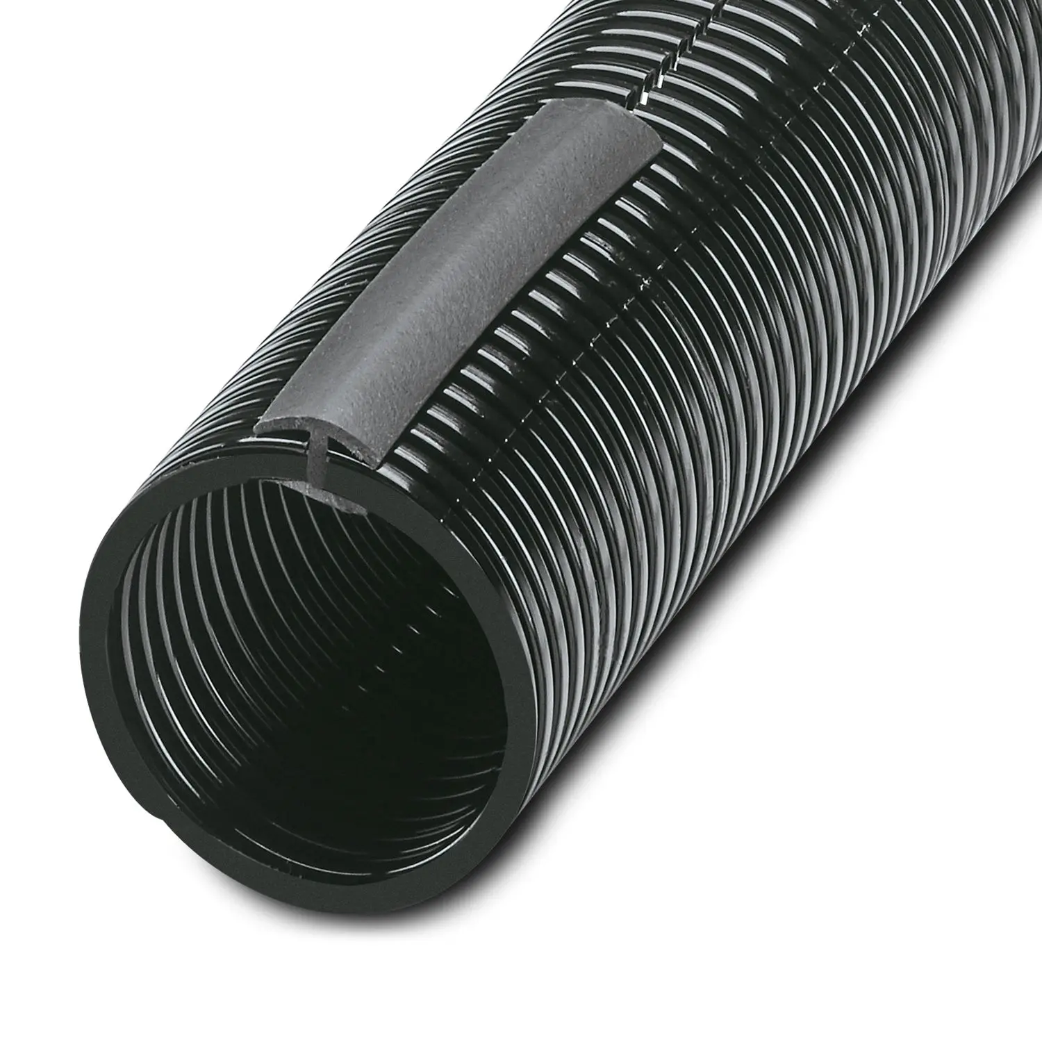 Produktfoto 1 von Phoenix Contact Kabelabdeckung, Innen-Ø 36 mm, 42.5 mm x 10 m Polyamid, Schwarz