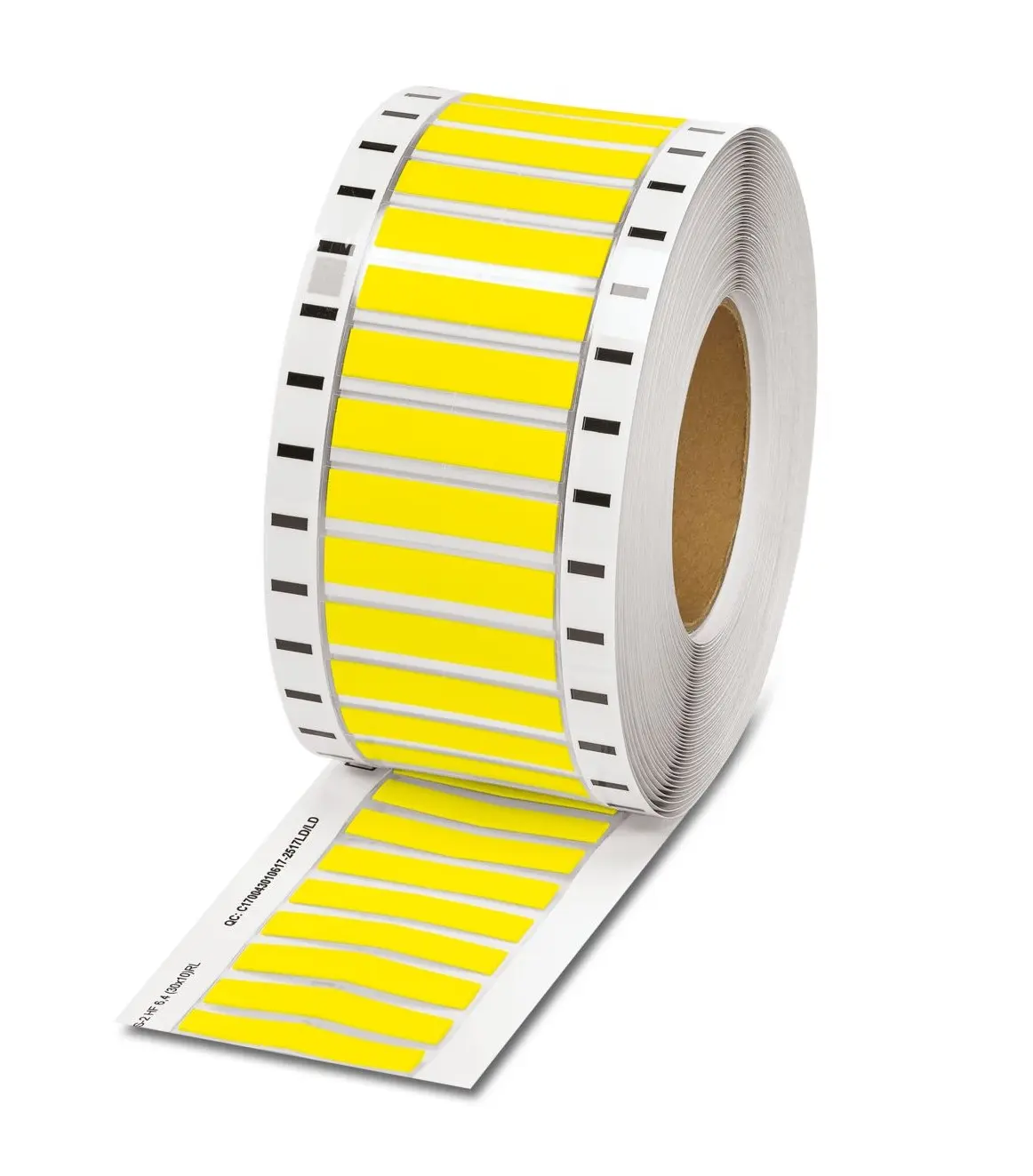 Produktfoto 1 von Phoenix Contact WMS-2 HF Schrumpfschlauch, Polyolefin Gelb, Ø 6.4 mm Schrumpfrate 2:01, Länge 30mm