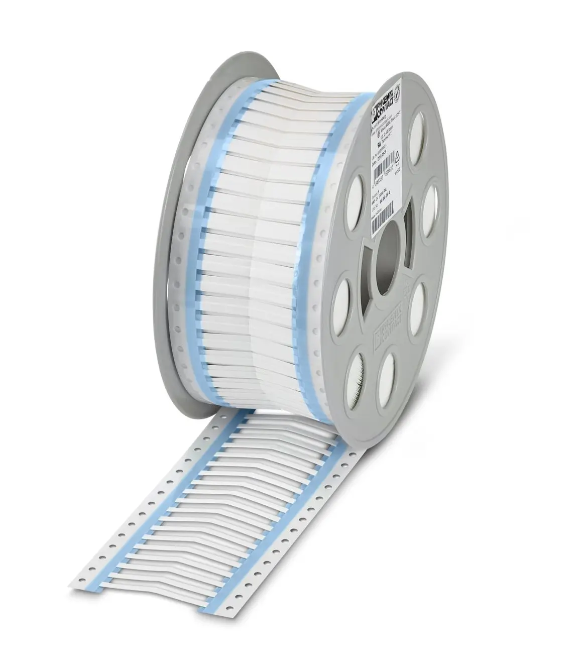Produktfoto 1 von Phoenix Contact WMS Schrumpfschlauch, Polyolefin Weiß, Ø 4.8 mm Schrumpfrate 3:1, Länge 15mm