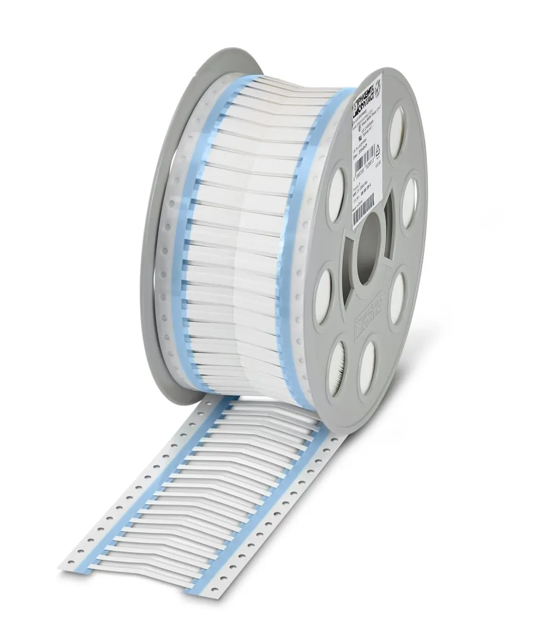 Produktfoto 1 von Phoenix Contact WMS Schrumpfschlauch, Polyolefin Weiß, Ø 2.4 mm Schrumpfrate 3:1, Länge 30mm