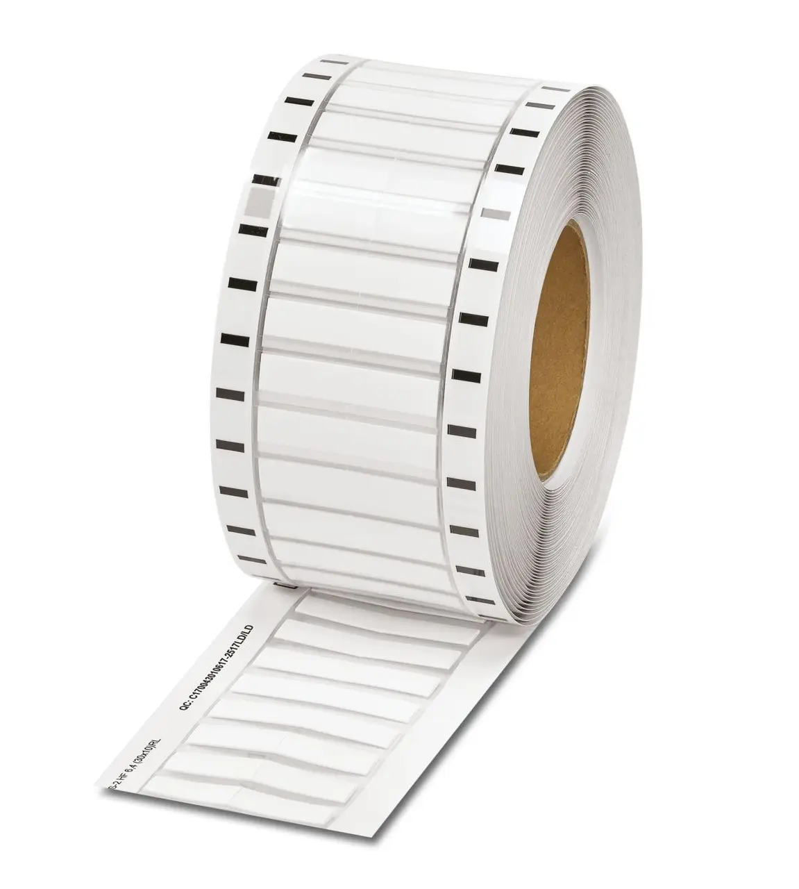 Produktfoto 1 von Phoenix Contact WMS-2 HF Schrumpfschlauch, Polyolefin Weiß, Ø 6.4 mm Schrumpfrate 2:1, Länge 30mm
