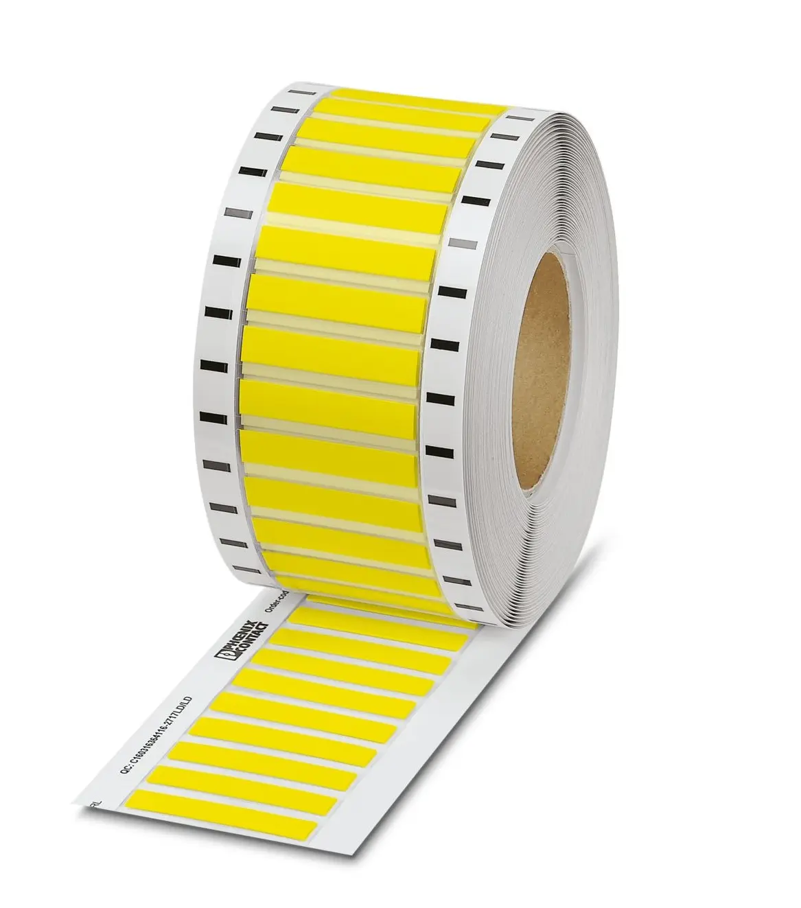 Produktfoto 1 von Phoenix Contact WMS-2 HF Schrumpfschlauch, Polyolefin Gelb, Ø 6.4 mm Schrumpfrate 2:1, Länge 60mm